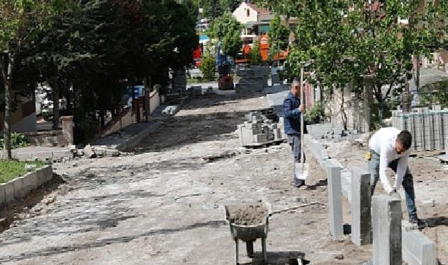 Güzelyurt Mahallesi’nde Bozulan Yollar ve Yaya Kaldırımları Yenileniyor