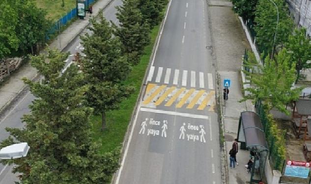 Trafikte yaya güvenliği için önemli çalışma