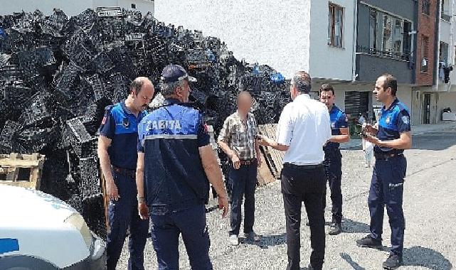 Gemlik Belediyesi Zabıta Müdürlüğü ekipleri saha denetimlerine devam ediyor