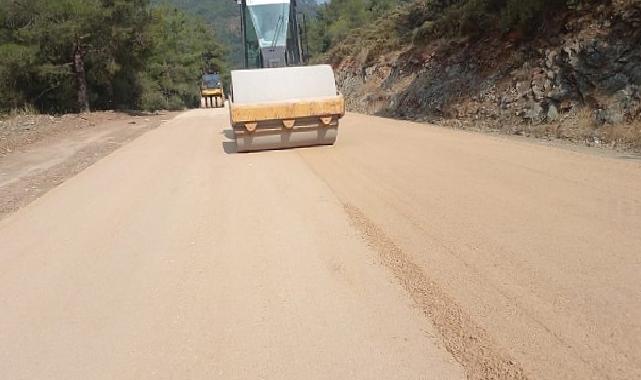 Muğla Büyükşehir Belediyesi’den, 40 Mahallede Yol Çalışması