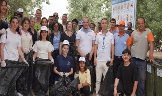 Seferihisarlı çevre gönüllüleri doğa için seferber oldu