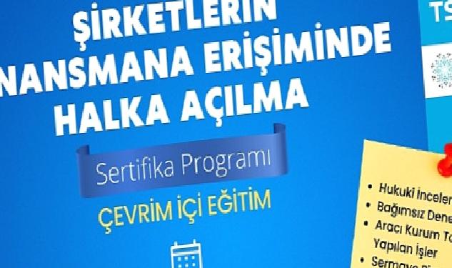 TSPB ‘Şirketlerin Finansmana Erişiminde Halka Açılma Sertifika Programı’nı Başlatıyor