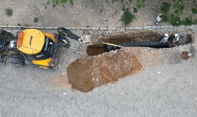 15 Temmuz Mahallesi Muhsin Yazıcıoğlu Bulvarı’nda yağmur suyu hattı için çalışmalar başladı