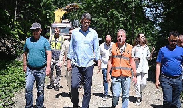 Başkan Kocaman teleferik projesini inceledi 