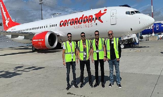 Corendon Airlines filosunu yeni Boeing 737-8 uçağı ile yenilemeye devam ediyor