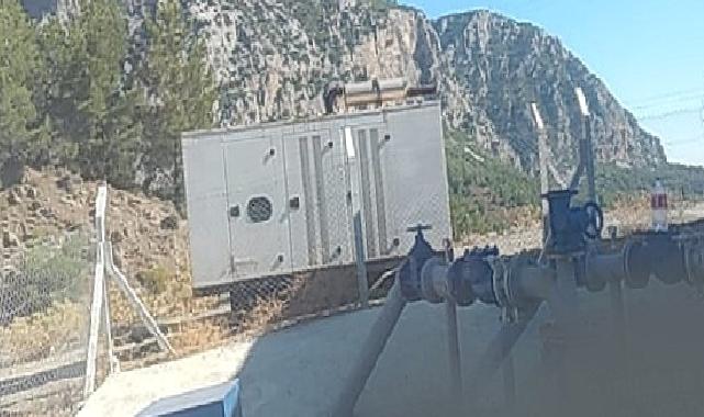 Datça’da Elektrik Kesildi, Büyükşehir İçme Suyu İçin Jeneratör Gönderdi