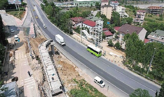 Gebze’de Feribot Yolu ve Cengiz Topel Caddesi’ne 2 yeni üstgeçit yapılıyor