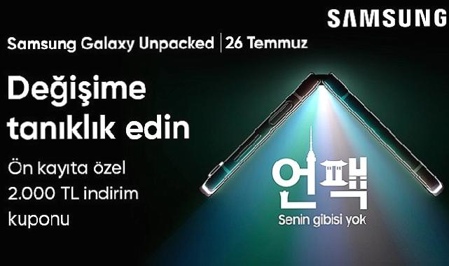 Hepsiburada’da Geleceğin Galaxy’si için Ön Kayda Özel 2.000 TL Kupon Fırsatı