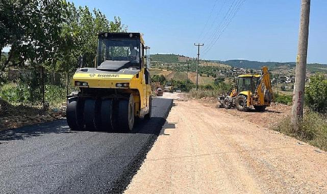 Körfez Alihocalar yolu asfaltlandı