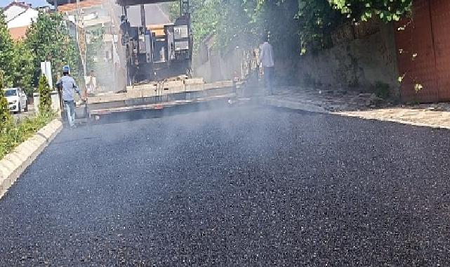 Kuruçeşme Muammer Aksoy Caddesi asfaltlandı