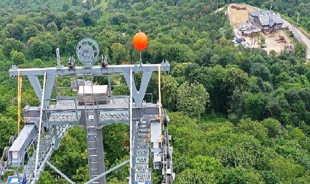 Teleferik’te Derbent İstasyonu tamam