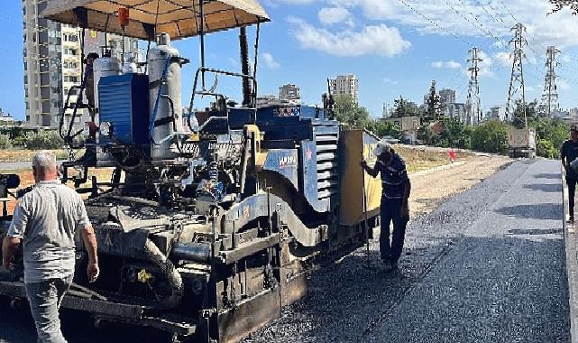 Yenişehir Belediyesi yol yapım çalışmalarını aralıksız sürdürüyor