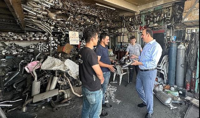 Başkan Altay Karatay Sanayi Esnafını Ziyaret Etti