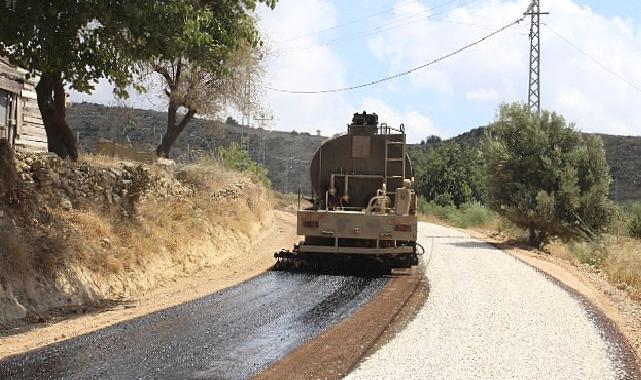 Belenobası-Gebece grup yolu asfaltında sona gelindi