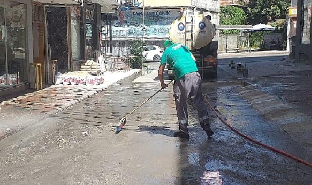 Canik Belediyesi’nden Köşe Bucak Temizlik