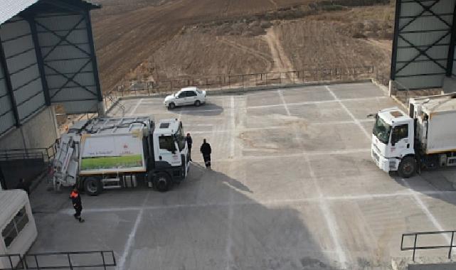 Çumra’da atık aktarma merkezi hizmet kalitesini artırdı 