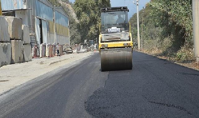 Demirtaş Grup Yolu’na sıcak asfalt