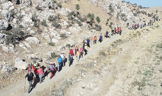 Karaman Belediyesi Pers Yolu yürüyüşçülerini ağırladı