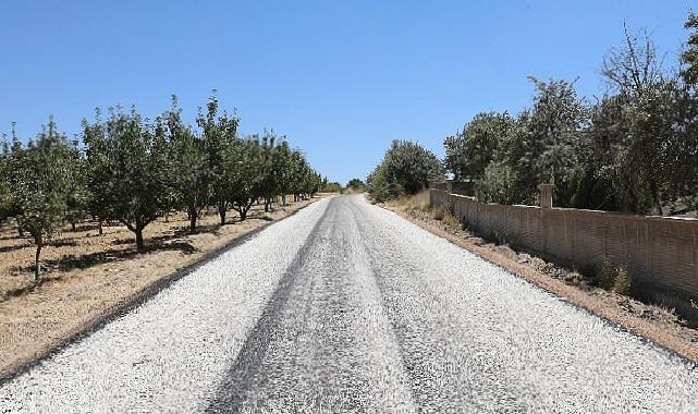 Konya Büyükşehir Bozkır-Harmanpınar Mahalle Yolunu Tamamladı