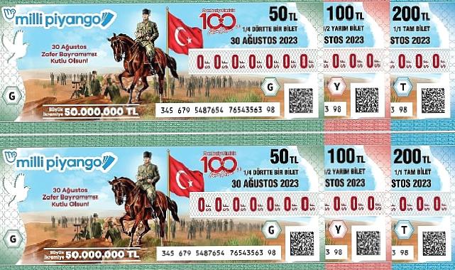 Milli Piyango 30 Ağustos özel çekilişinde büyük ikramiye 50 milyon TL!