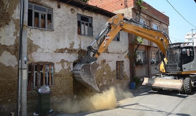 Osmangazi’den huzur veren yıkım