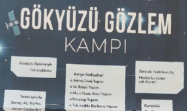 EÜ Gözlemevi, uzay tutkunlarını “Gökyüzü Gözlem Kampı”na bekliyor