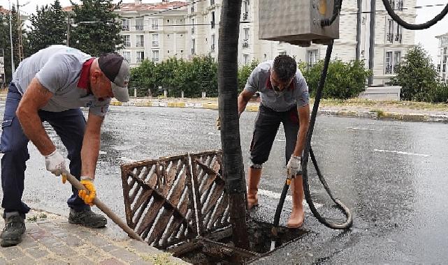 Kuvvetli Yağış Öncesi Beylikdüzü’nde Tedbirler Alındı