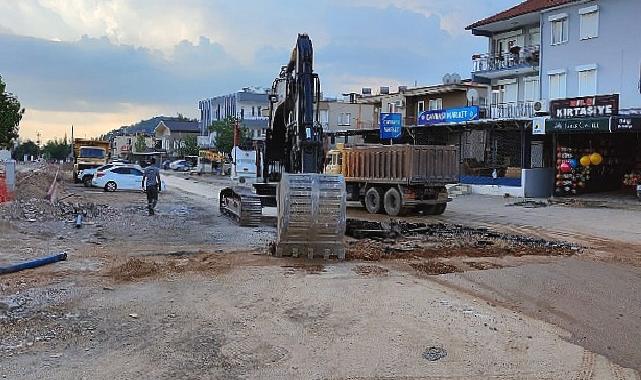 Kuzdere Mahallesi’nde altyapı çalışmaları