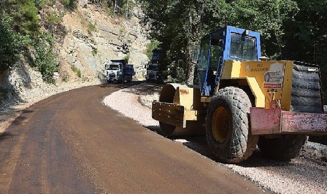 Taşatan grup yolu asfaltlandı