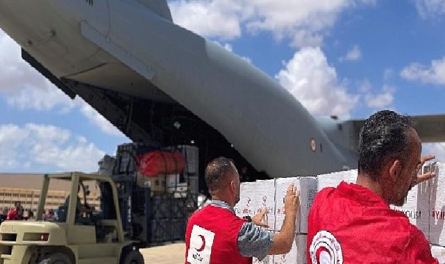 Türk Kızılay Ekibi Libya’daki Selzedelere Yardım İçin Bölgeye Ulaştı