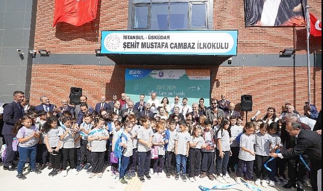 Üsküdar Yeni Öğretim Yılına Şehit Mustafa Cambaz İlkokulu açılışıyla başladı