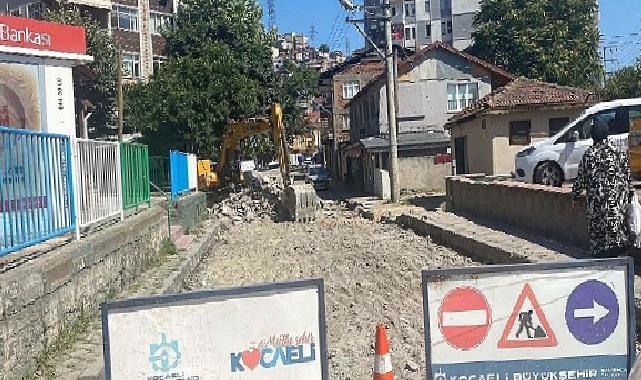 Yenidoğan Derince Caddesi’nin Çehresi Değişiyor