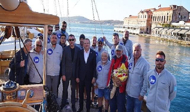 Cumhuriyetin 100. Yılında Selanik’ten Yola Çıkan Bodrum Cup Filosu Ayvalık’ta