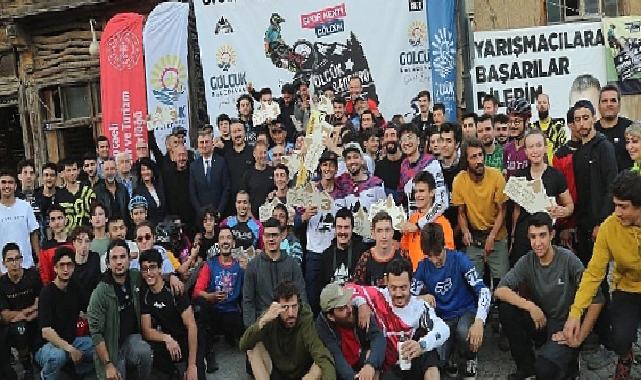 Dağ Bisikleti Downhill Cup Gölcük’te Büyük Heyecana Sahne Oldu