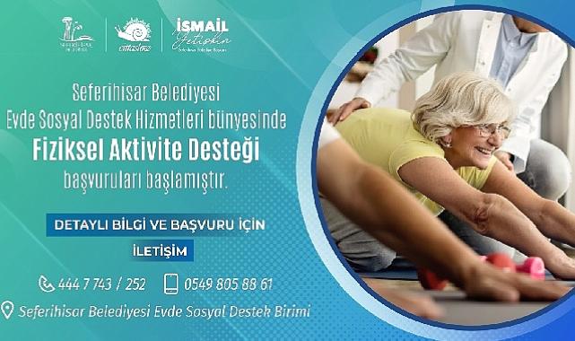 Seferihisar Belediyesi’nden Fiziksel Aktivite Desteği