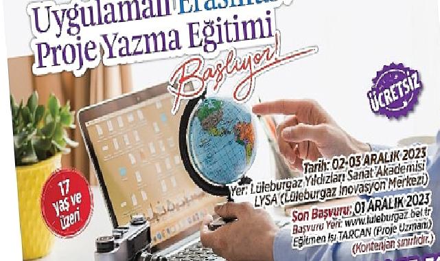 Uygulamalı Erasmus+ Proje Yazma Eğitimi başlıyor