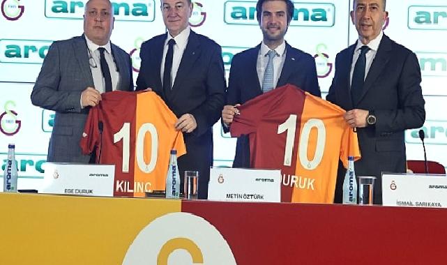 Aroma, Galatasaray ile resmi su sponsorluğu anlaşmasını yeniledi