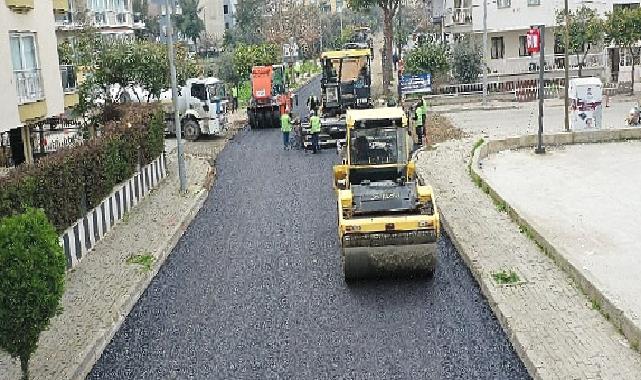 Aydın Büyükşehir Belediyesi’nden Efeler’e asfalt hamlesi