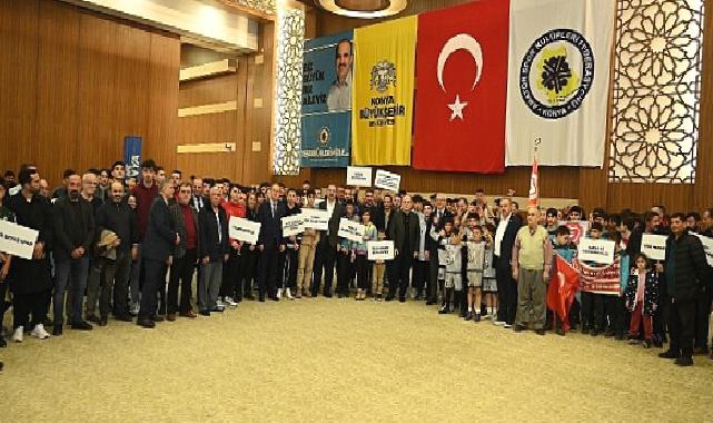 Konya Büyükşehir Amatör Spor Kulüplerine 7,5 Milyon Liralık Malzeme Desteğinde Bulundu