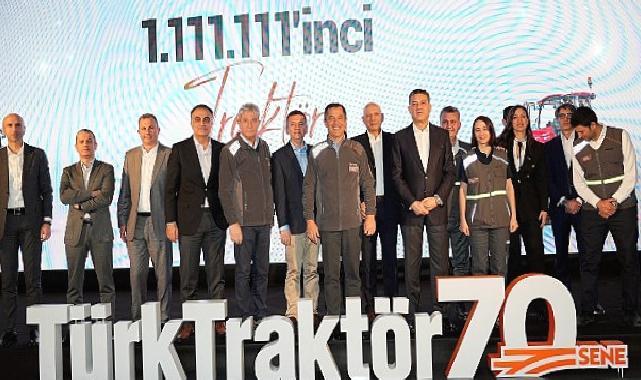 TürkTraktör 70. Yılında 1.111.111’inci Traktörünü Üretti