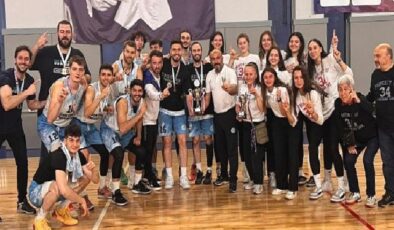 Erkek Basketbol Takımı Avrupa Şampiyonluğu’nu hedefliyor! Üsküdar Üniversitesi Erkek Basketbol takımı Süper Lig Şampiyonu oldu!