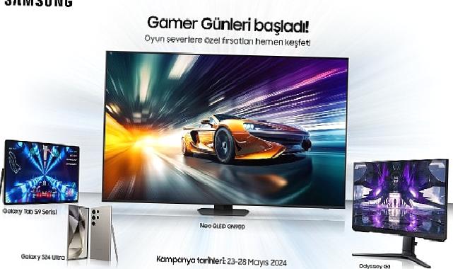 Samsung Gaming Week kampanyasıyla oyun tutkunları için fırsat yağmuru