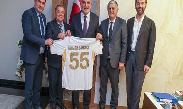 Samsunspor’dan Başkan İbrahim Sandıkçı’ya Ziyaret