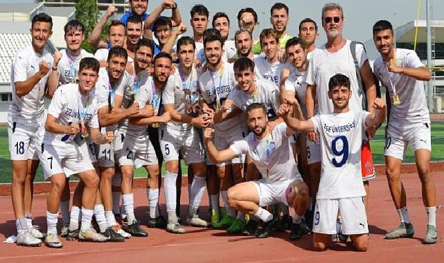 Ege Üniversitesi Futbol Takımı Türkiye Şampiyonu Oldu