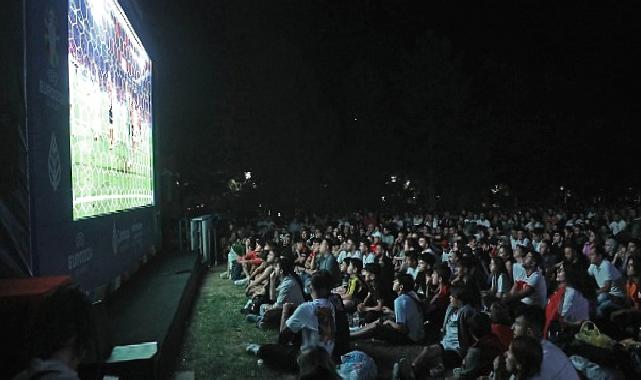 Çankaya Belediyesi, 2024 Avrupa Futbol Şampiyonası son 16 tur heyecanını Ahlatlıbel Atatürk Parkı’nda Başkentlilerle buluşturdu